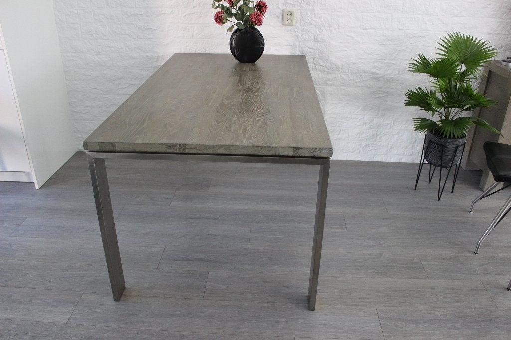 eettafel, Huis en Inrichting, Ophalen, Modern en strak, 50 tot 100 cm, Zo goed als nieuw