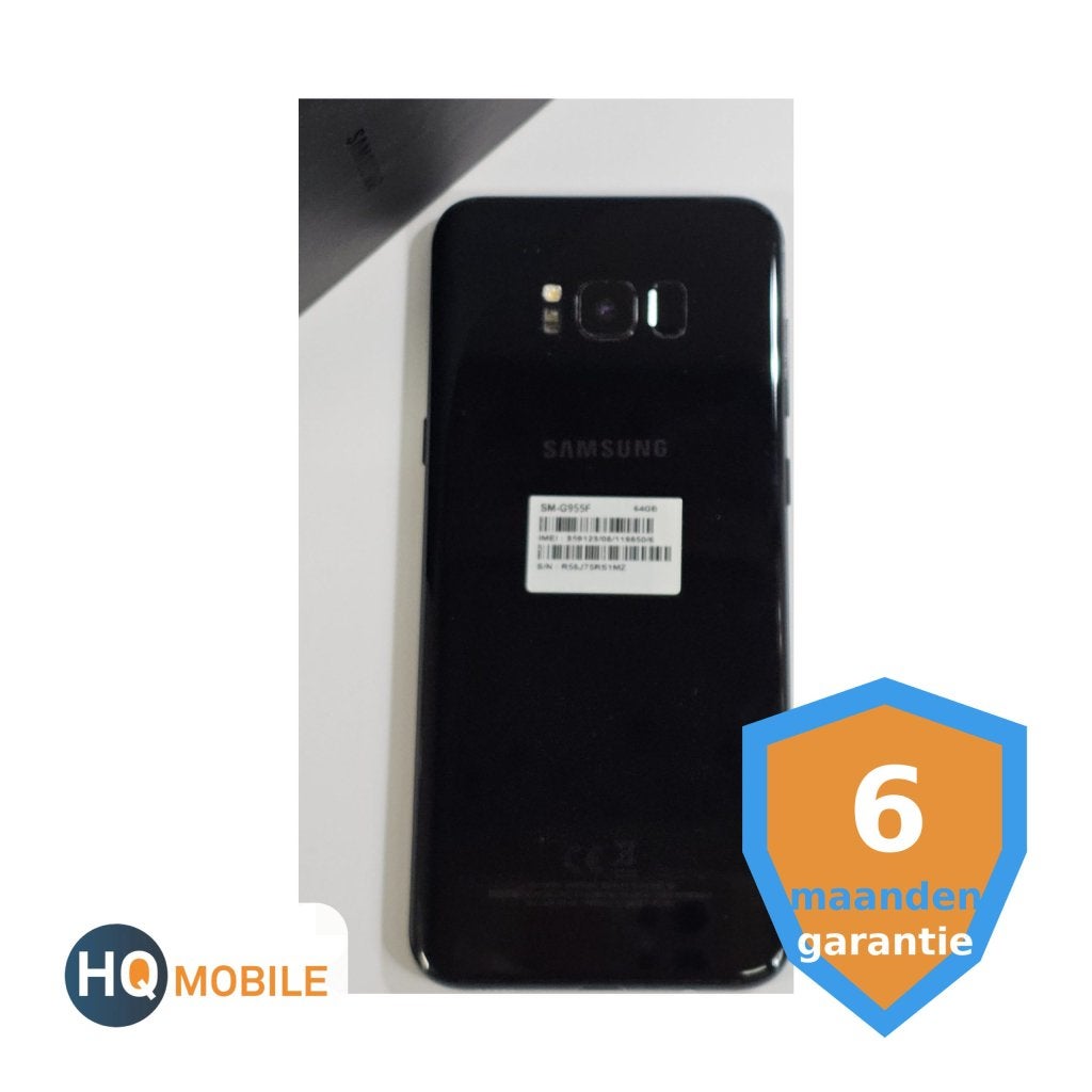 Samsung Galaxy S8+ - 64GB - Zwart | Tweedehands, Gebruikt, Overige modellen, Zwart, Touchscreen