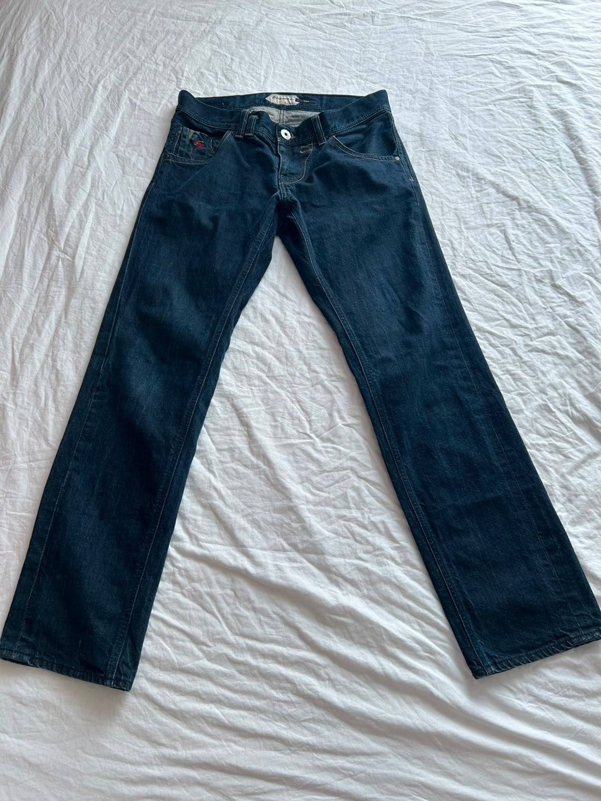 Energie Amos Jeans W34 L34 - Donkerblauw, Kleding | Heren, Energie, Blauw, Ophalen of Verzenden, W33 - W34 (confectie 48/50)