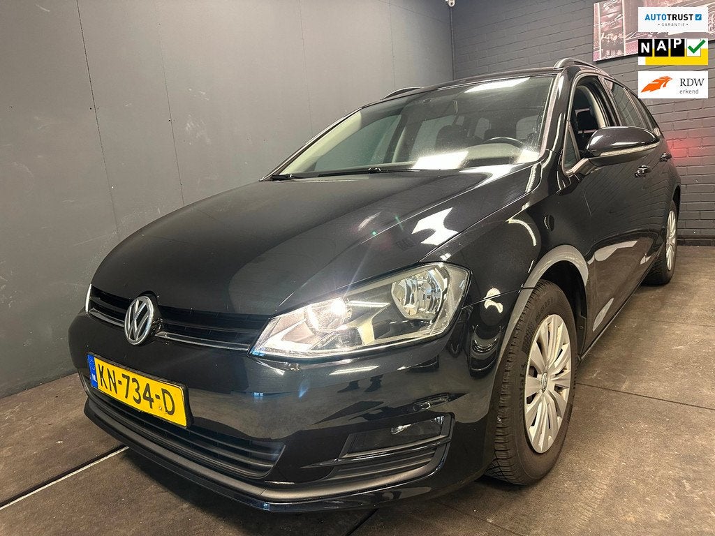 Volkswagen Golf Variant 1.6 TDI 2016 DSG CARPLAY NL Navi 1ei, Auto's, Volkswagen, Gebruikt, Euro 6, 4 cilinders, 700 kg