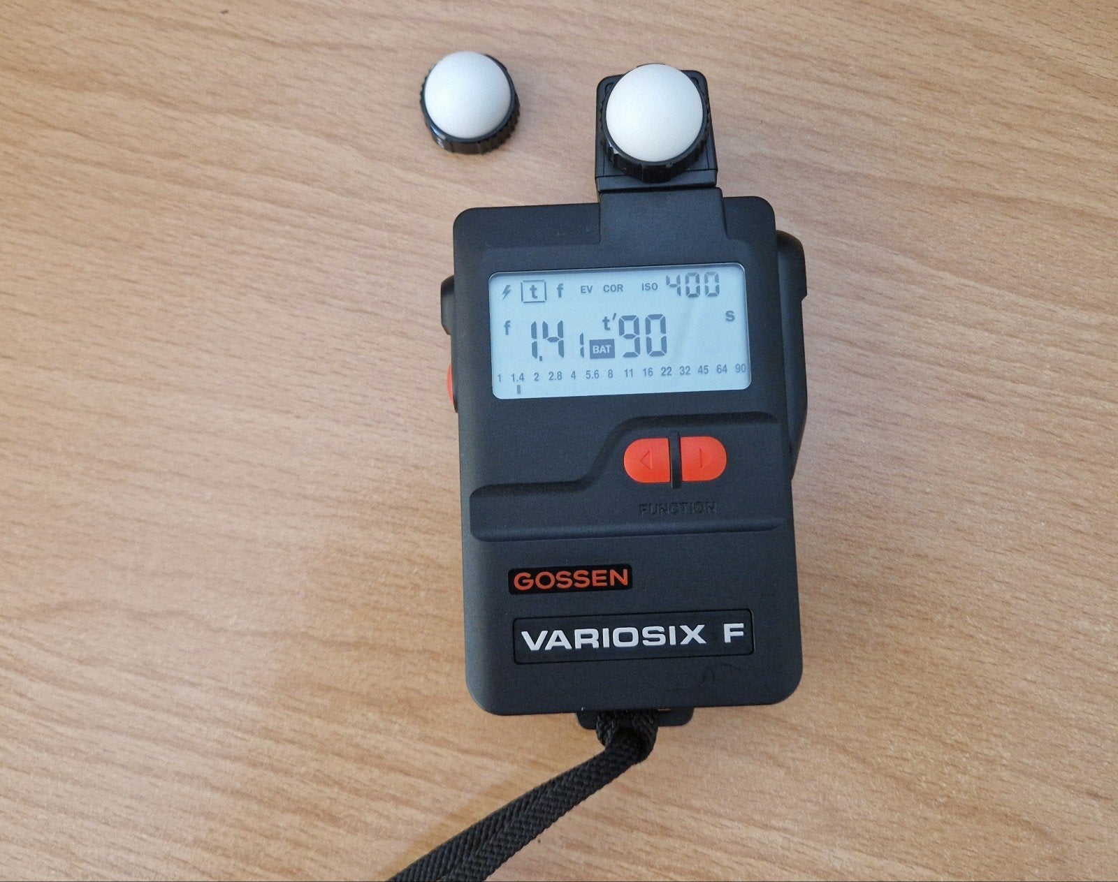 Gossen Variosix F Lichtmeter met tasje en handleiding, Overige merken, Lichtmeter, Ophalen, Zo goed als nieuw