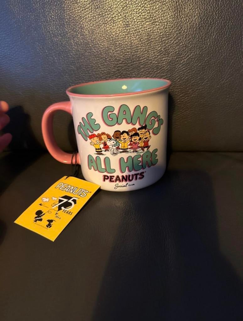 Peanuts 75 Jaar Snoopy Mok - Nieuw met label, Ophalen, Nieuw
