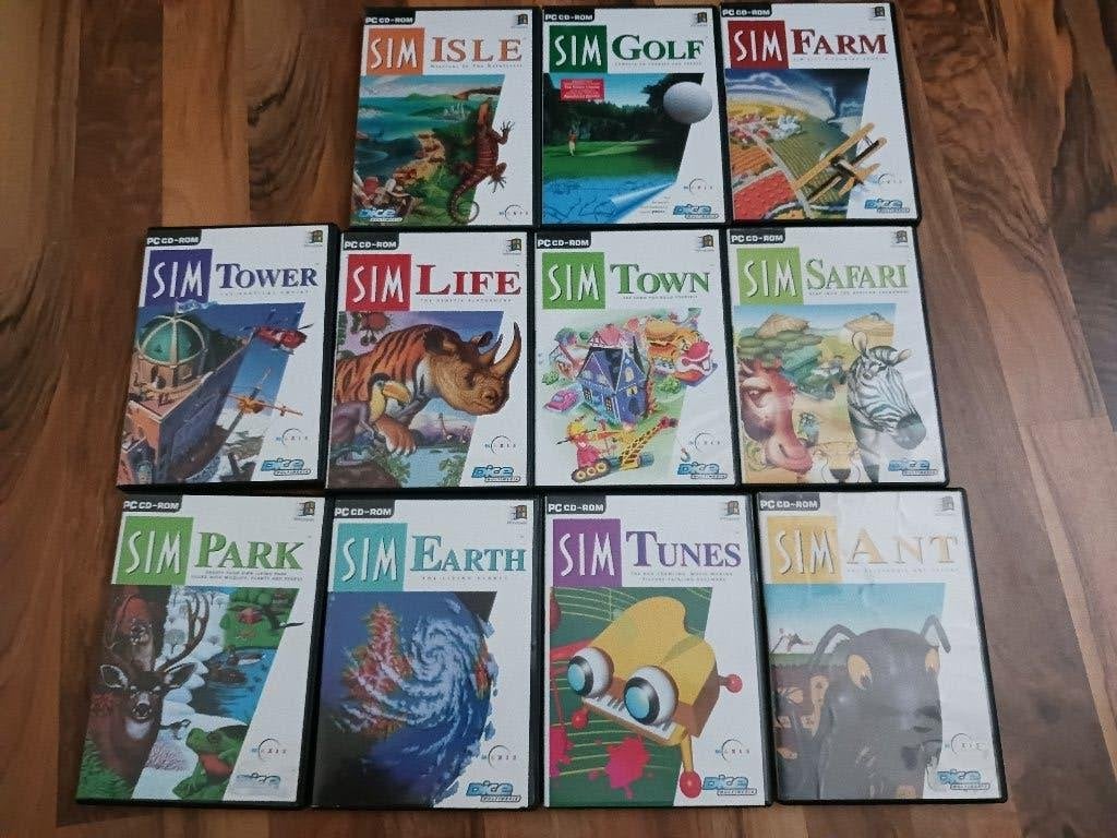 Sim games PC CD-Rom, Gebruikt, 1 speler, Ophalen of Verzenden, Vanaf 3 jaar