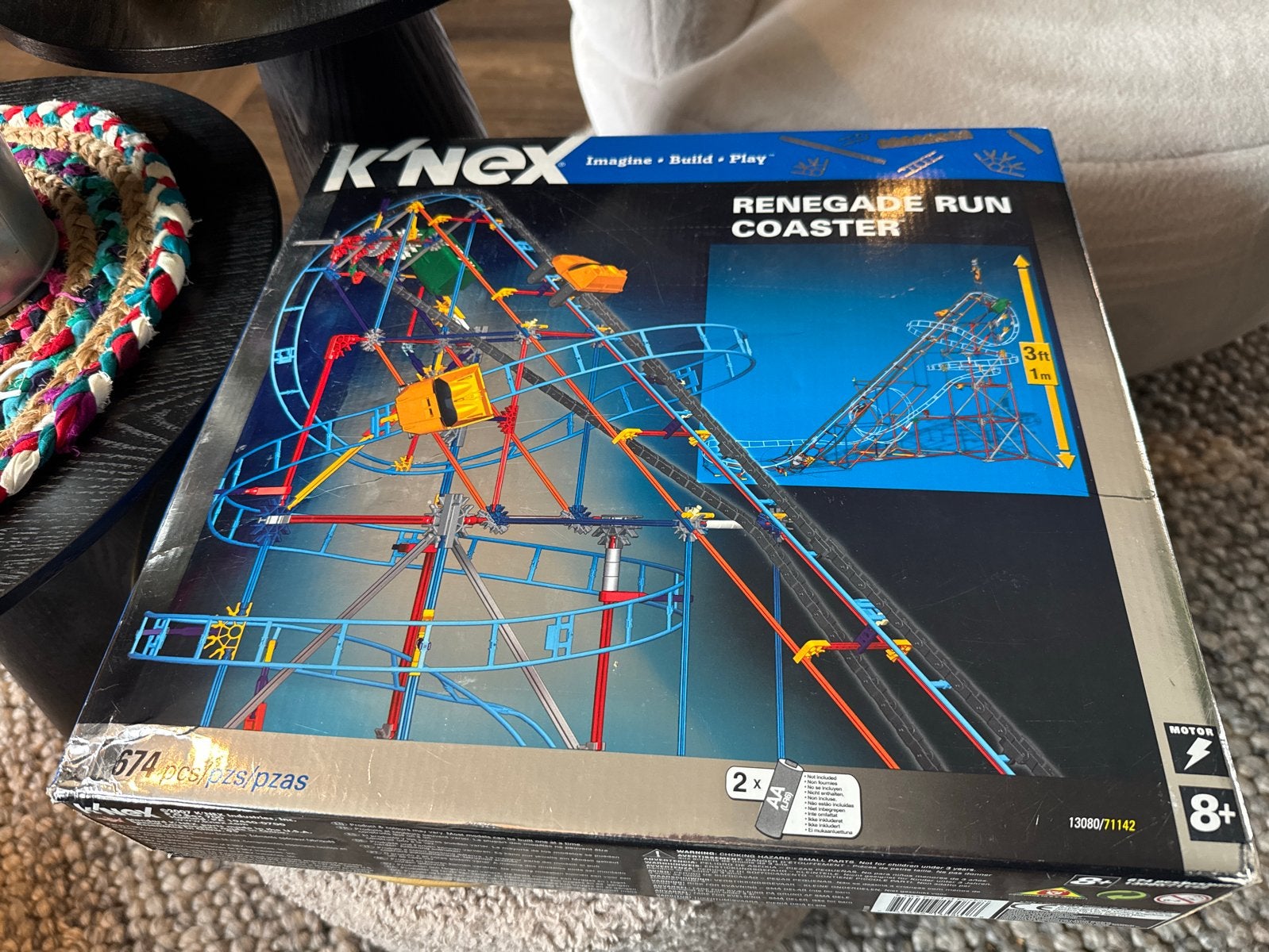 K'NEX Renegade Run Coaster - onderdelen, Ophalen of Verzenden, Gebruikt, K'nex