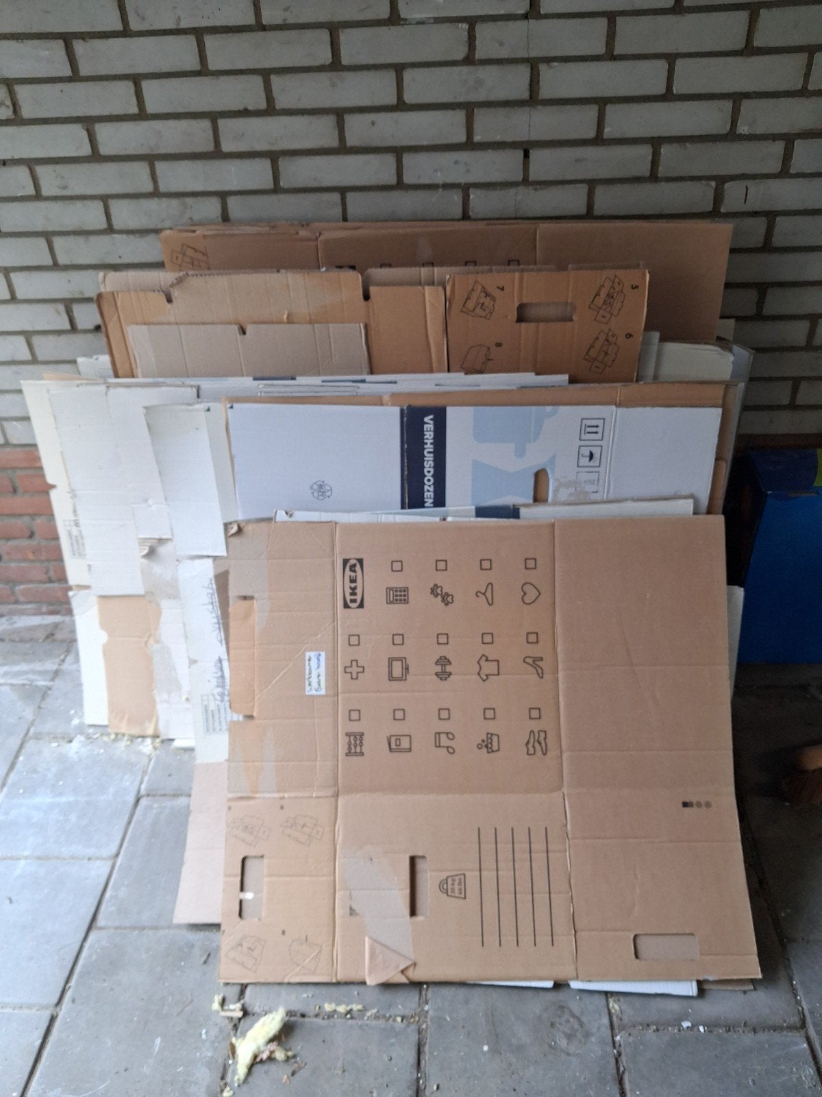 Diverse verhuisdozen, Ophalen, 100 cm of meer, 60 cm of meer, 50 cm of meer