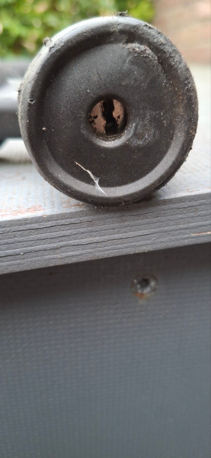 Zwaar kettingslot (sleutel kwijt), Ophalen, Gebruikt