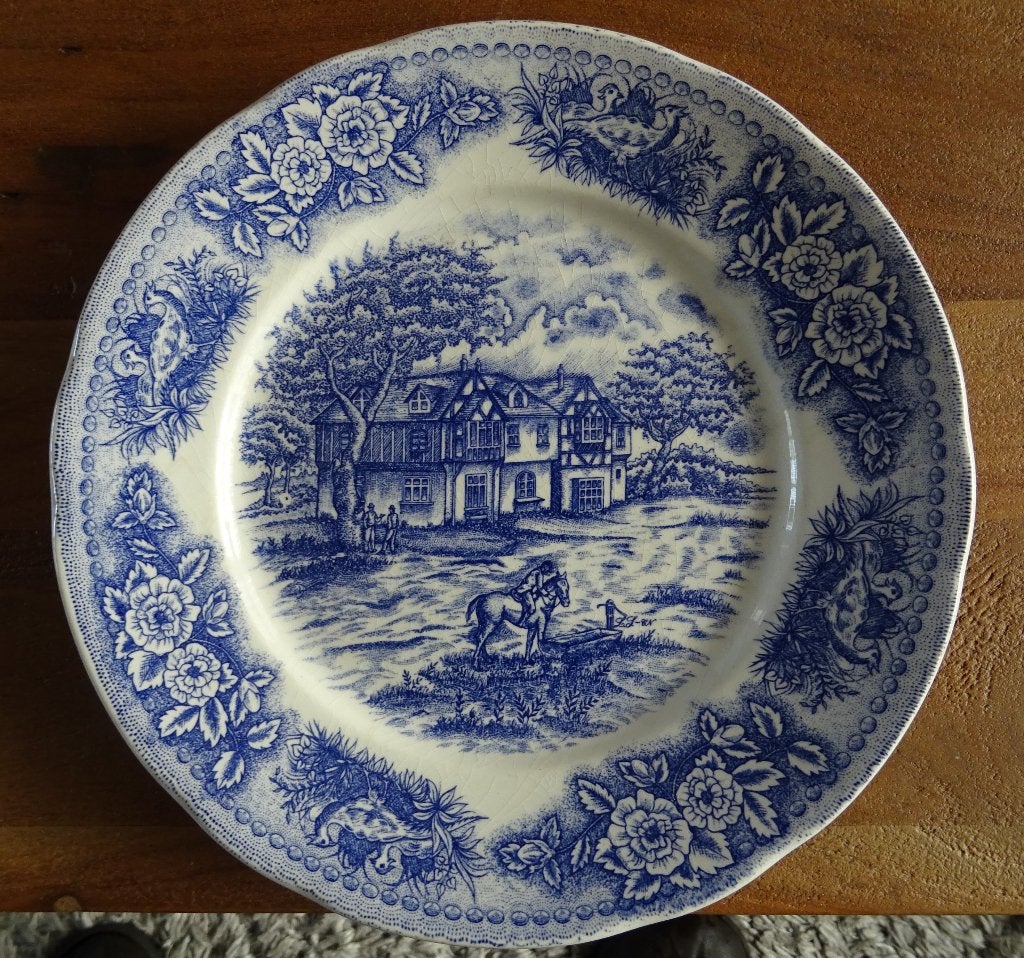 Vintage C.P. Ironstone table wear, Ophalen of Verzenden