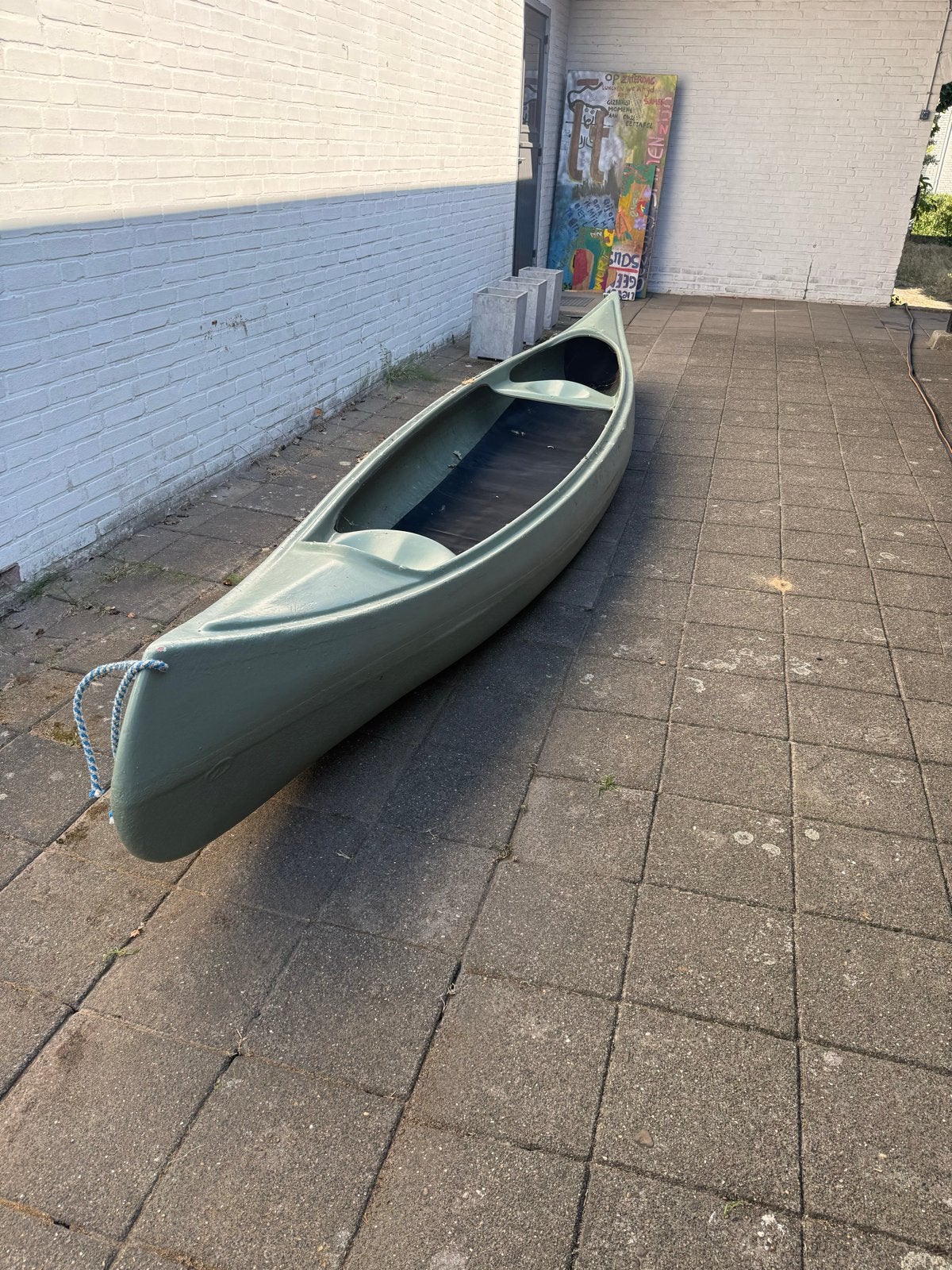 Canadese kano met peddels - Ideaal voor recreatie, Ophalen, Gebruikt, Met peddels, Twee personen