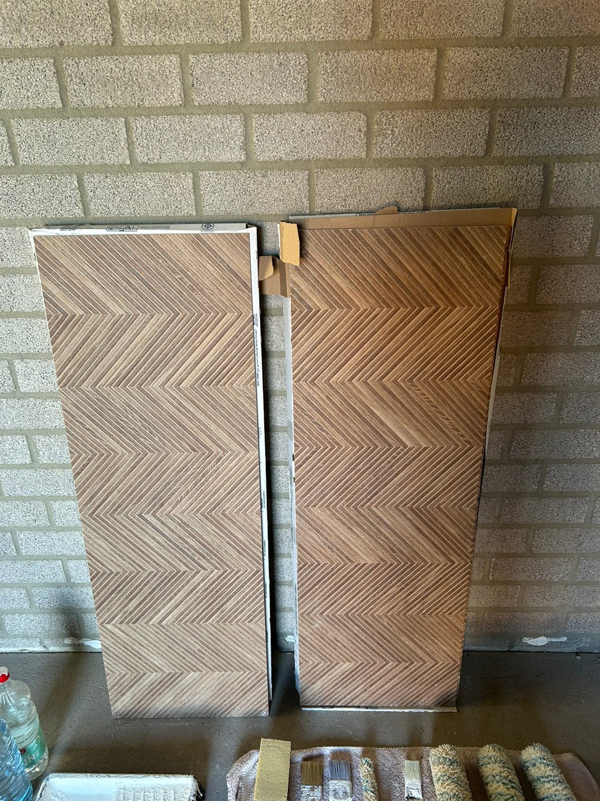 Larchwood wandtegel, Ophalen, 60 cm of meer, 40 tot 60 cm, Nieuw