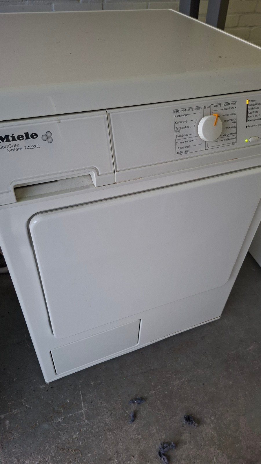 Miele condensdroger, Ophalen, 6 tot 8 kg, Gebruikt, Minder dan 85 cm