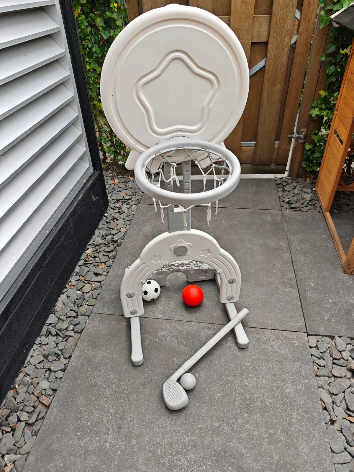 3-in-1 basketbal standaard, Kinderen en Baby's, Ophalen of Verzenden, Gebruikt