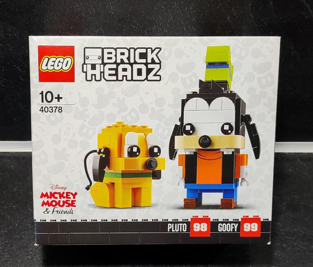 LEGO set 40378 – Goofy & Pluto – Nieuw in doos!, Info@lego.com, BrickHeadz, Lego, Nieuw