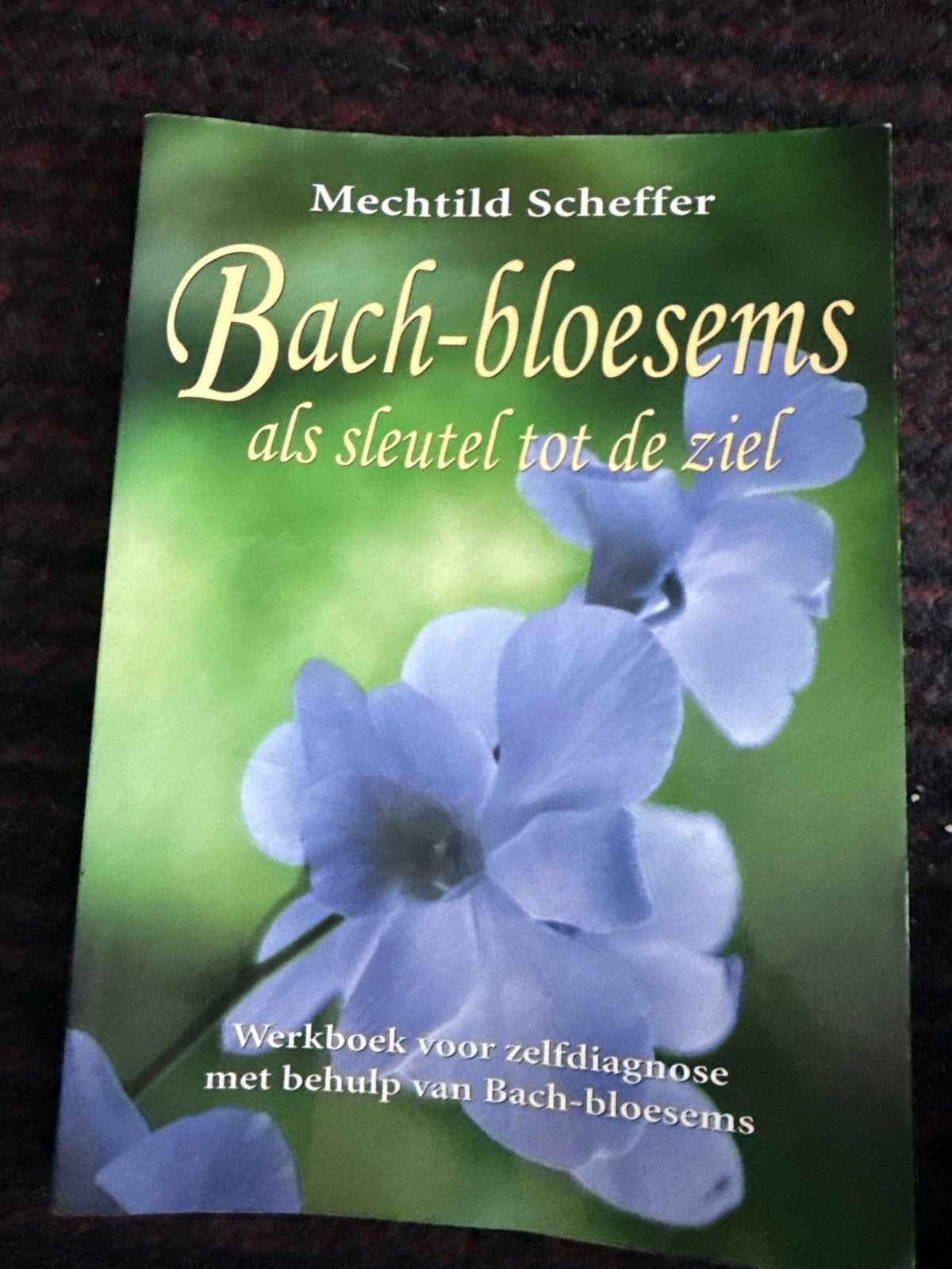 Bach-bloesems als sleutel tot de ziel - Mechtild Scheffer, Ophalen of Verzenden, Gelezen, Spiritualiteit algemeen, Instructieboek