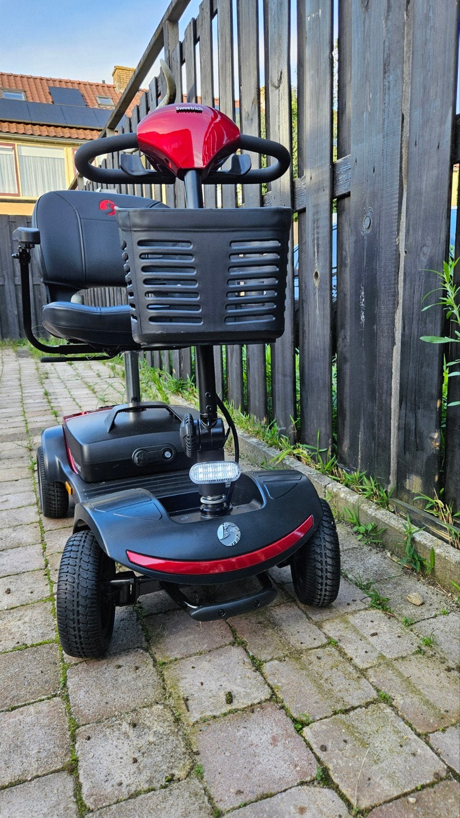Sweetrich S1 Sport – opvouwbare scootmobiel vrijwel nieuw!!, Ophalen, Zo goed als nieuw, 10 km/u of minder