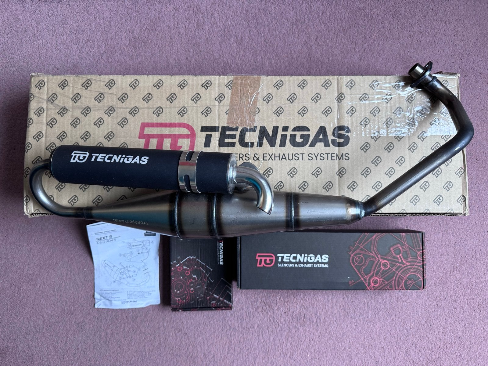 Tecnigas Next R uitlaat - Nieuw, Ophalen, Zo goed als nieuw, Uitlaat