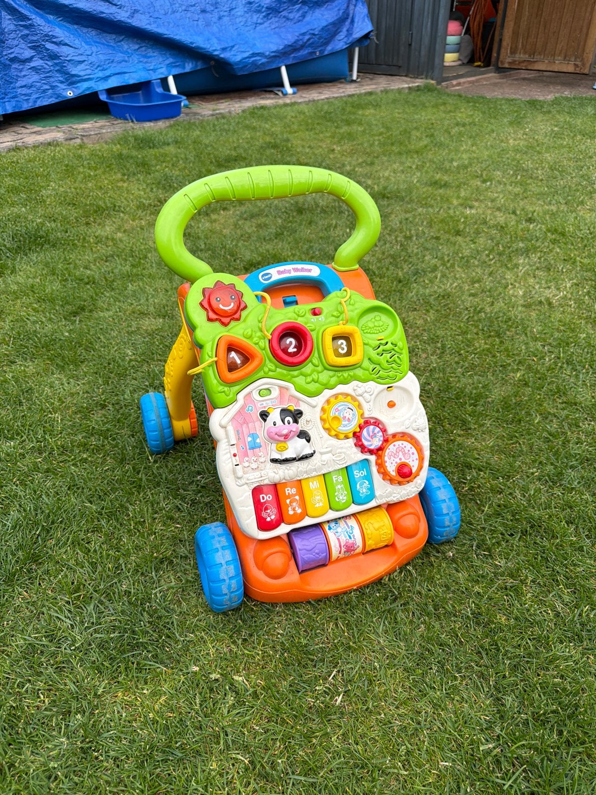 VTech Baby Walker - Loopwagen met activiteitenpaneel, Kinderen en Baby's, Speelgoed | Babyspeelgoed, Ophalen of Verzenden, Gebruikt