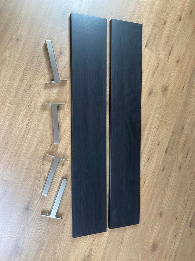 IKEA GRANHULT wandplanken 120x20 cm met houders, Ophalen of Verzenden, Gebruikt