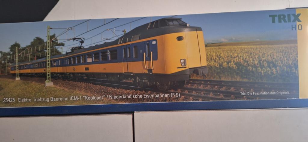 Trix 25425 H0 NS ICM-1 Koploper met sound, Treinset, Gelijkstroom, Trix, Ophalen of Verzenden