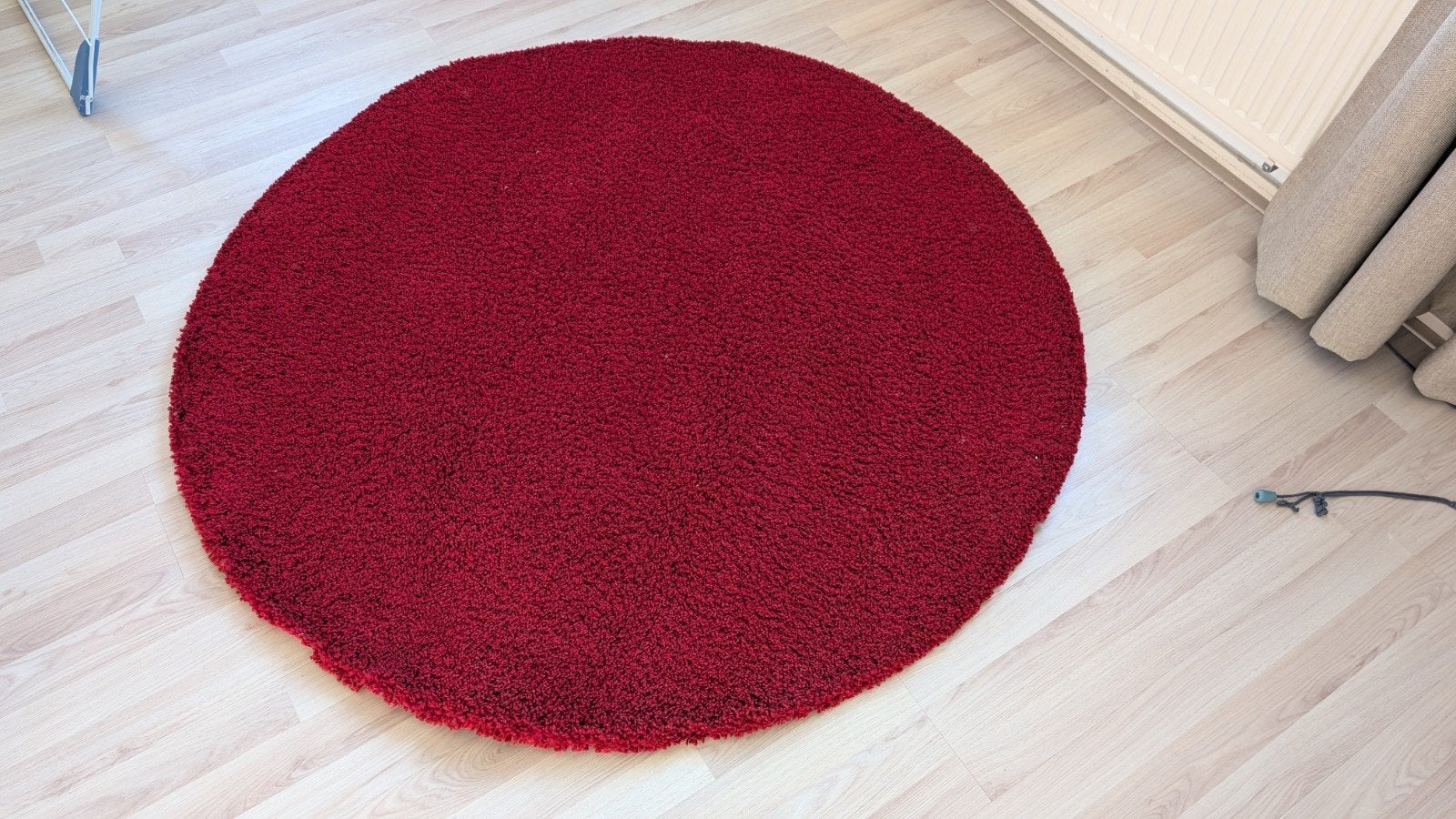 Rond rood kleed, IKEA., Ophalen, Rond, Rood, 100 tot 150 cm