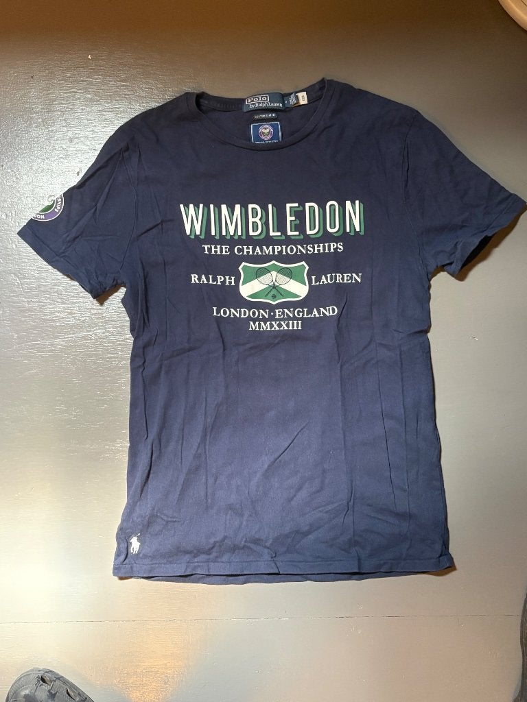 Polo Ralph Lauren Wimbledon, Kleding | Dames, Maat 38/40 (M), Zo goed als nieuw, Korte mouw, Verzenden