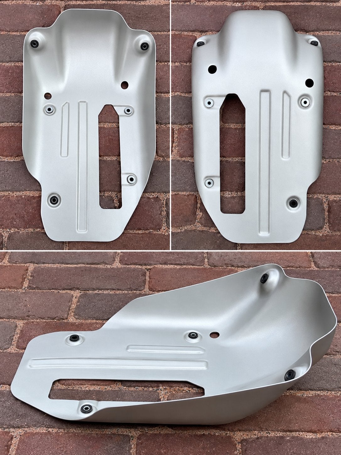 Originele skidplate Kawasaki KLE500 2026, Ophalen of Verzenden, Gebruikt