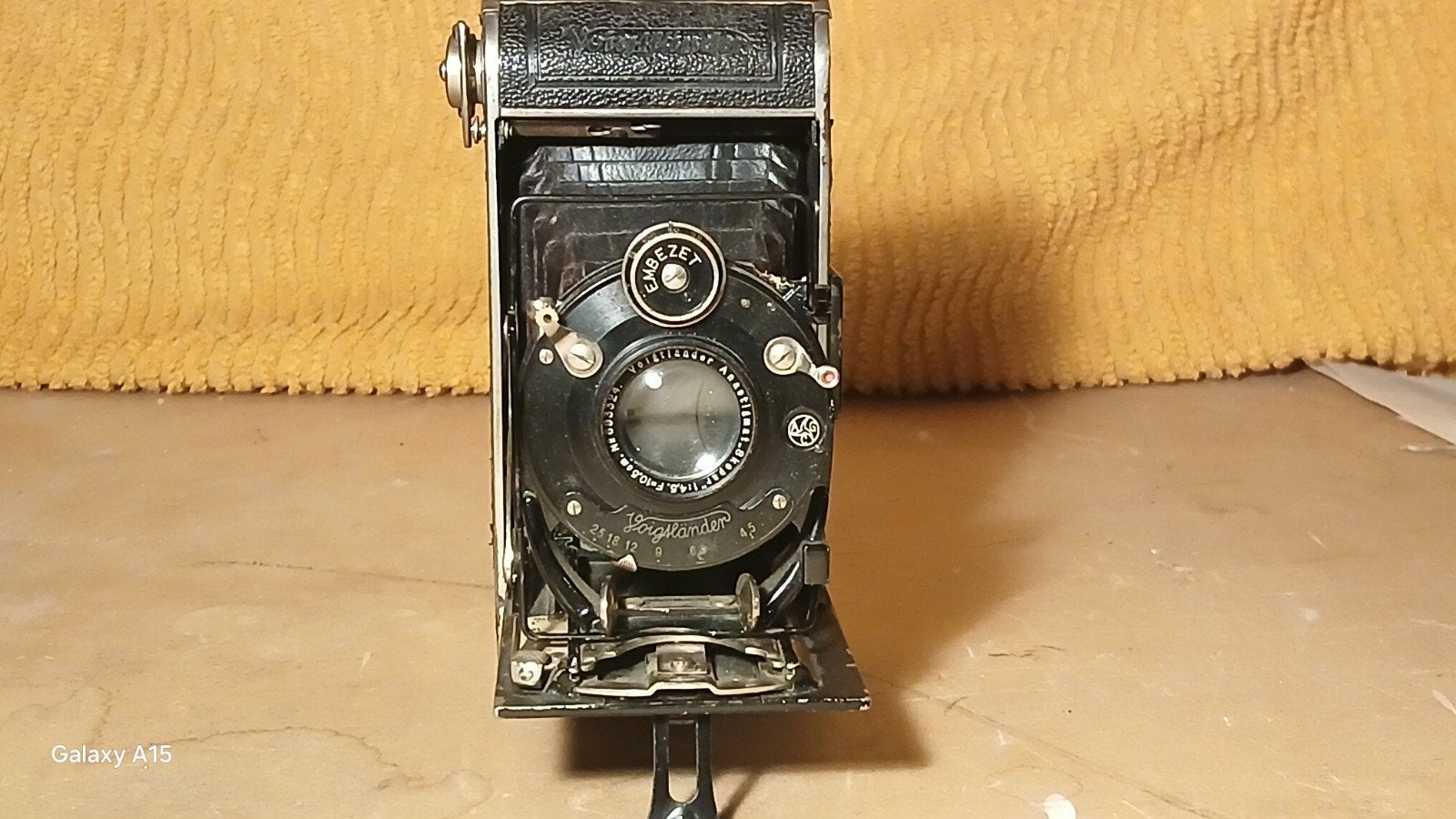 Voigtländer Anastigmat Skopar 1:4.5/10.5cm Antieke Camera, Ophalen of Verzenden