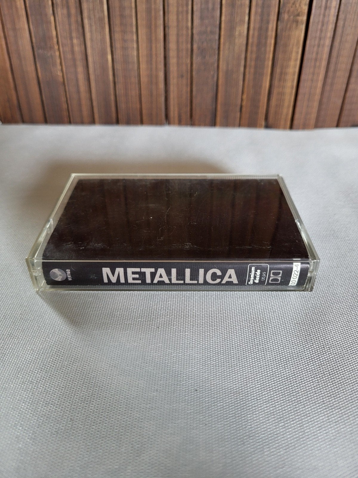 Metallica - The Black Album Cassette (Origineel), Cd's en Dvd's, Cassettebandjes, Gebruikt, 1 bandje, Ophalen of Verzenden, Origineel