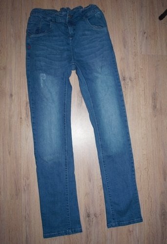 Blauwe Jeans Monta (176), Broek, Gebruikt, Ophalen of Verzenden, Jongen