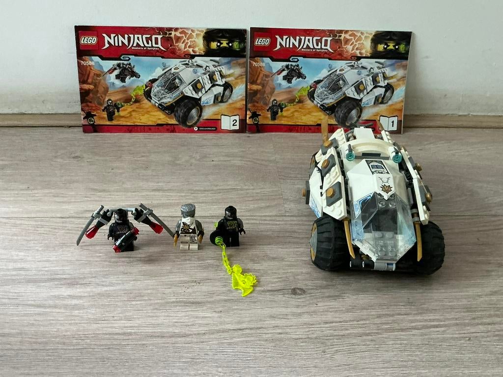 Lego ninjago titanium ninja tumbler 70588, Ophalen of Verzenden, Zo goed als nieuw