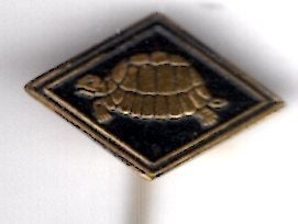Schildpad kolen Amsterdam koper speldje ( M_053a), Verzamelen, Ophalen of Verzenden, Zo goed als nieuw, Merk, Speldje of Pin