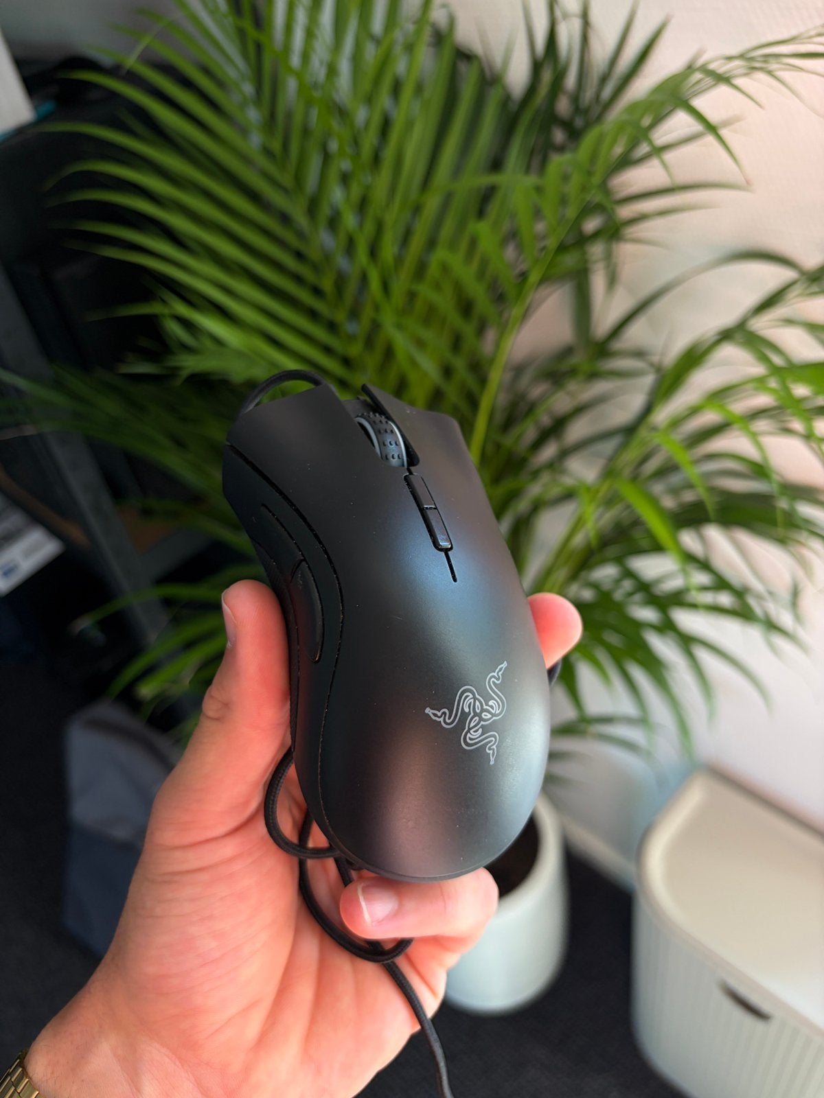 Razer Deathadder Elite gaming muis, Computers en Software, Muis, R, R, Ergonomisch
