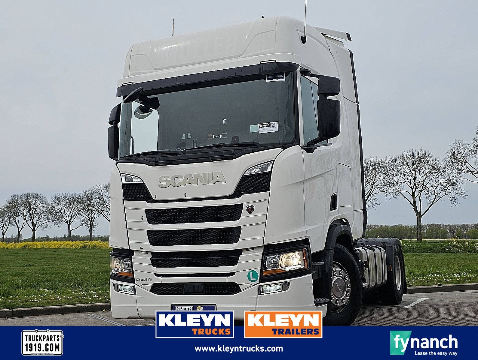 SCANIA R410 retarder 2x tank, Automaat, Euro 6, Scania, Wit
