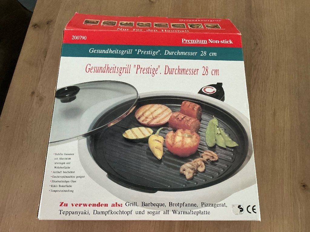 Elektrische Grillpan, Ophalen of Verzenden, Zo goed als nieuw