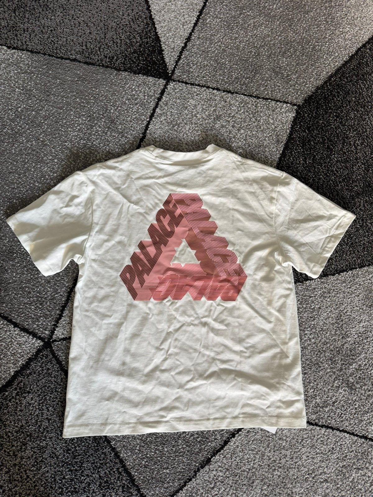 Palace shirt t shirt roze wit S, Ophalen of Verzenden, Nieuw, Maat 46 (S) of kleiner, Wit