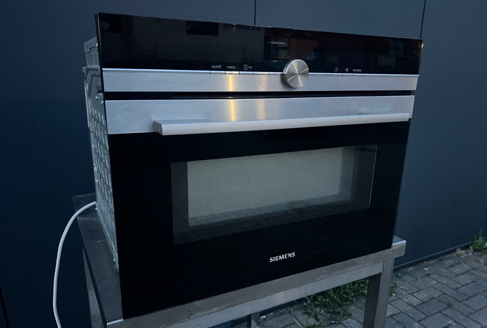 Siemens Combi-oven met magnetronfunctie CM636GNS1/63, Witgoed en Apparatuur, Ovens, Ophalen of Verzenden, Zo goed als nieuw, Magnetronfunctie