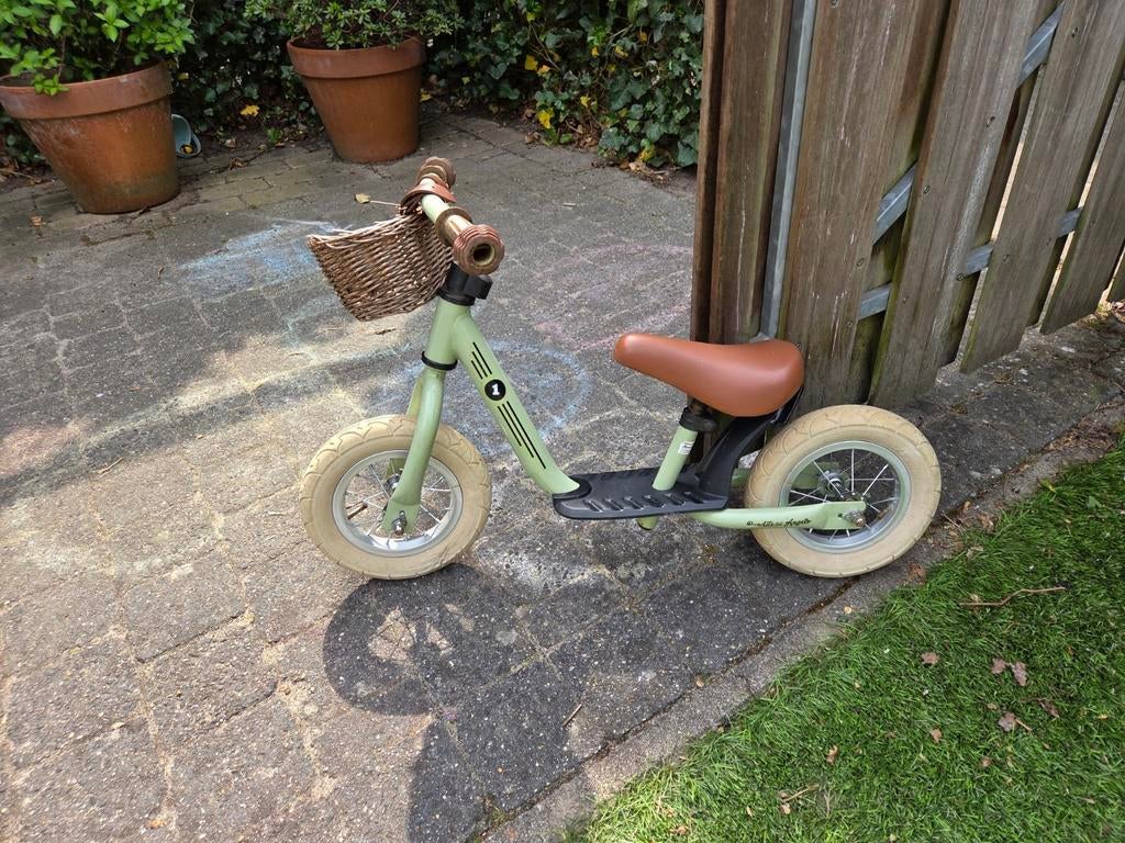 Kinderloopfiets met mandje, Ophalen, Gebruikt, Minder dan 16 inch