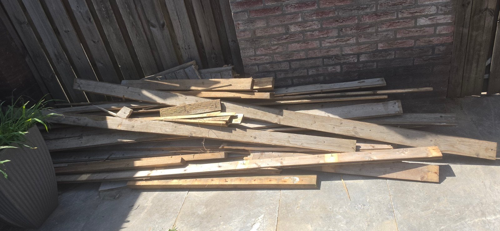Gratis op te halen brandhout, Minder dan 3 m³, Ophalen