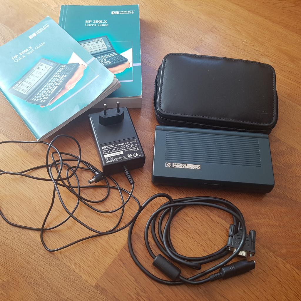Vintage HP 200LX Palmtop PC, Telecommunicatie, Pda's, Ophalen of Verzenden, Gebruikt, Overige systemen, Overige merken