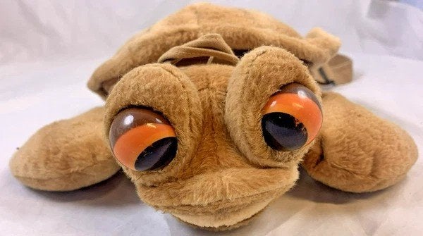 Efteling PandaDroom Schildpad Pluche Rugzak knuffel WNF 2002, Coolsingel 104, 3011 AG Rotterdam, Netherlands, Verzenden, Overige typen