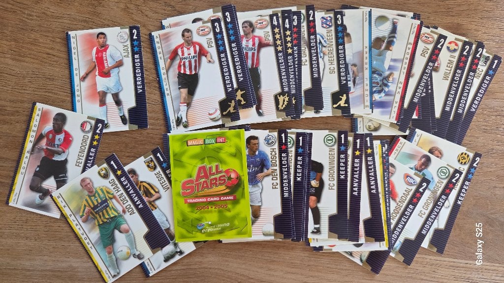 All Stars - Eredivisie trading cards - groot pakket, Ophalen of Verzenden, Nieuw, Overige binnenlandse clubs, Poster, Plaatje of Sticker