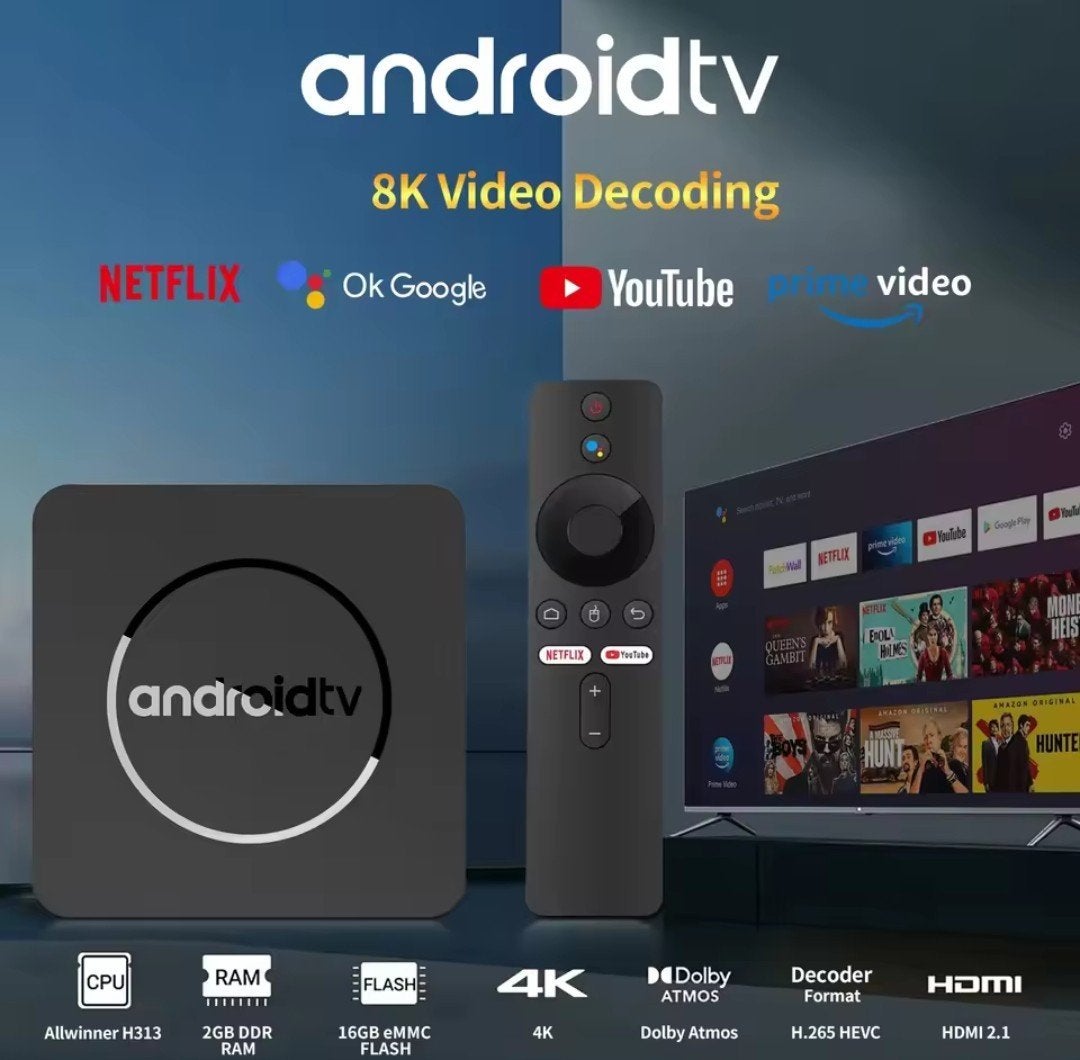 Android/iptv box ( 2GB/16GB), Ophalen of Verzenden, Nieuw
