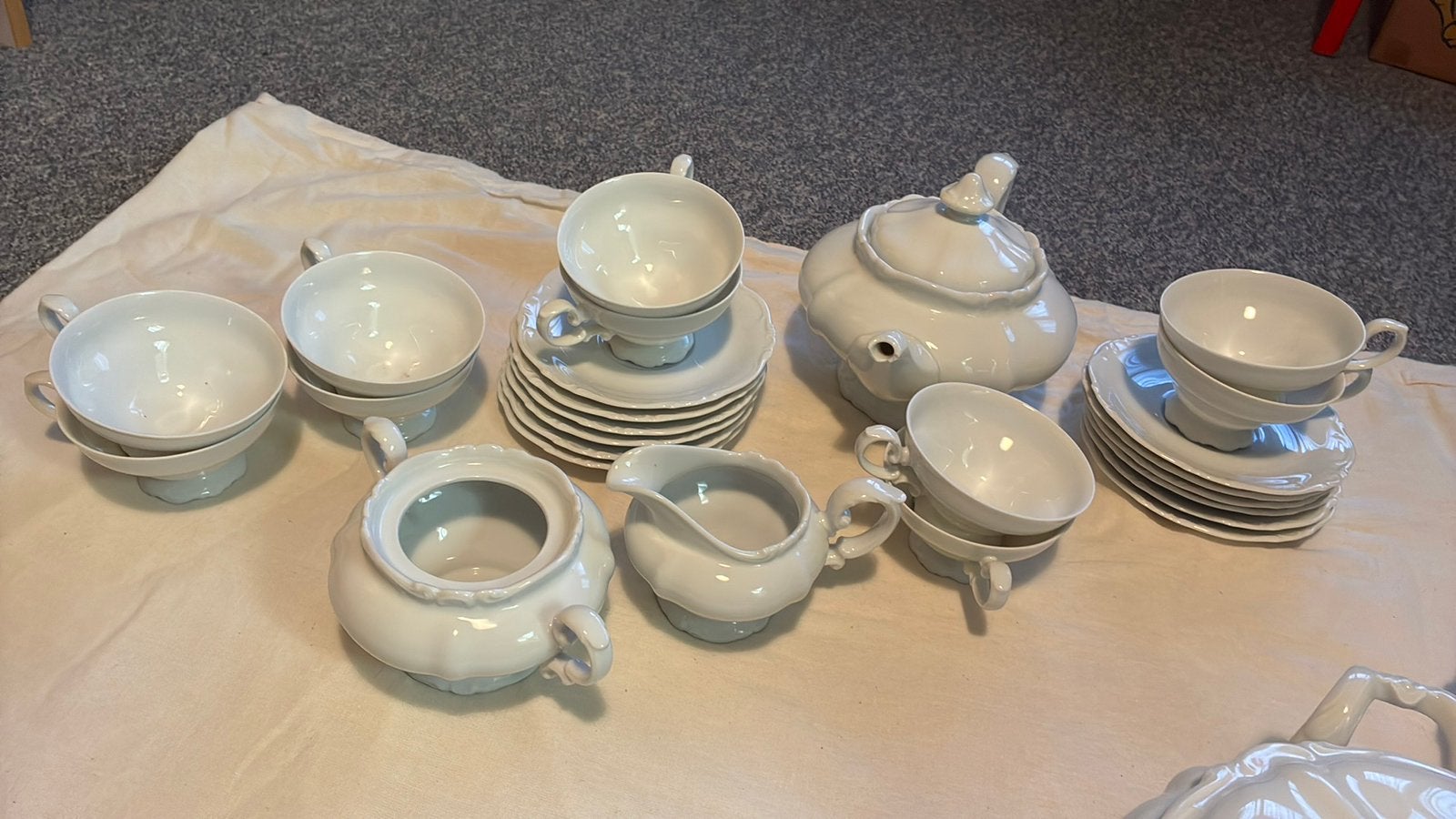 Retro servies H&Co selb Bavaria Heinrich, Ophalen