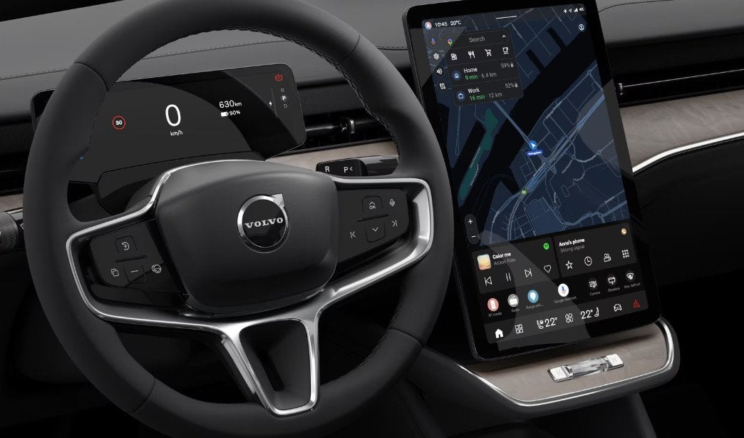 Volvo ES90 Single Motor Ext. R. Plus Business Edition 92 kWh, Auto's, Automaat, Achterwielaandrijving, 662 km, Zwart