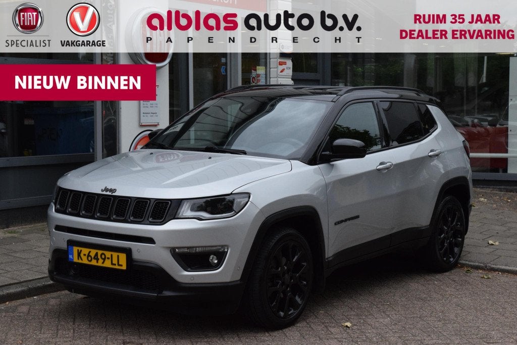 Jeep Compass 1.3T S|1e eig.|Orig NL|Trekhaak|VOL!, Auto's, Jeep, Euro 6, 4 cilinders, 150 pk, 600 kg