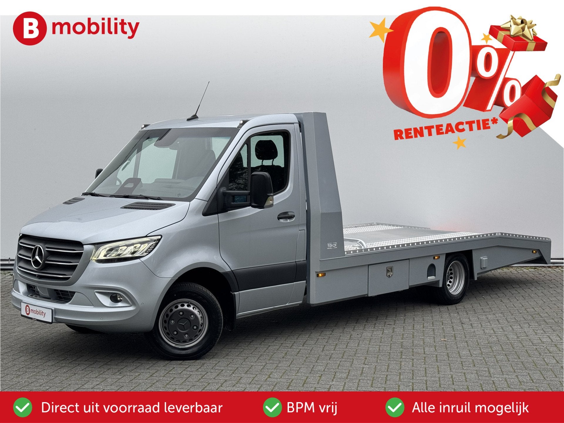 Mercedes-Benz Sprinter 519 CDI Tijhof AluLiner V/A €32 Per, Gebruikt, Bedrijf, Diesel, 3500 kg