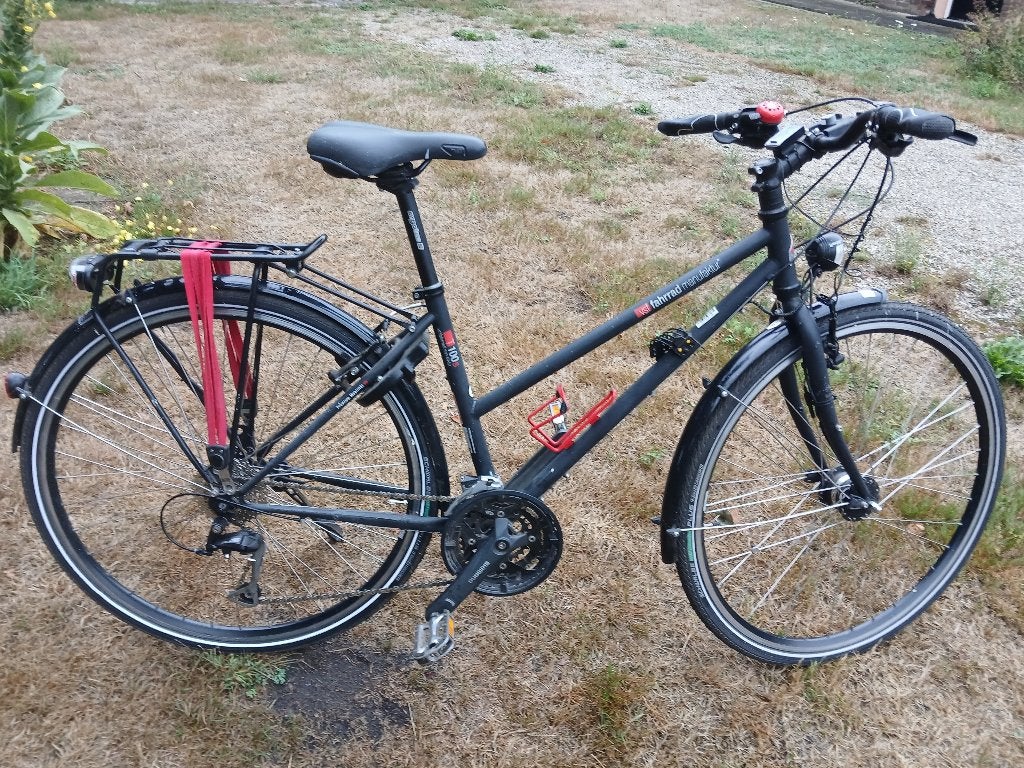 Nette goed onderhouden sportieve damesfiets, Gebruikt, Velgrem, Versnellingen, Ophalen