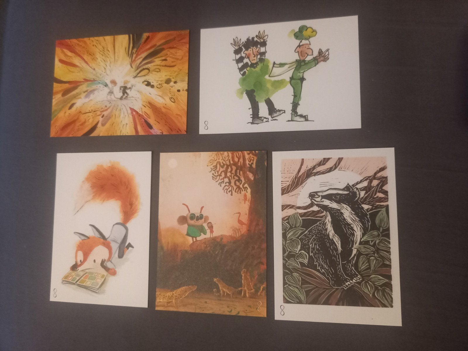 5 postkaarten oa gozert nieuw, Verzamelen, Ophalen of Verzenden, 1980 tot heden, Zuid-Holland