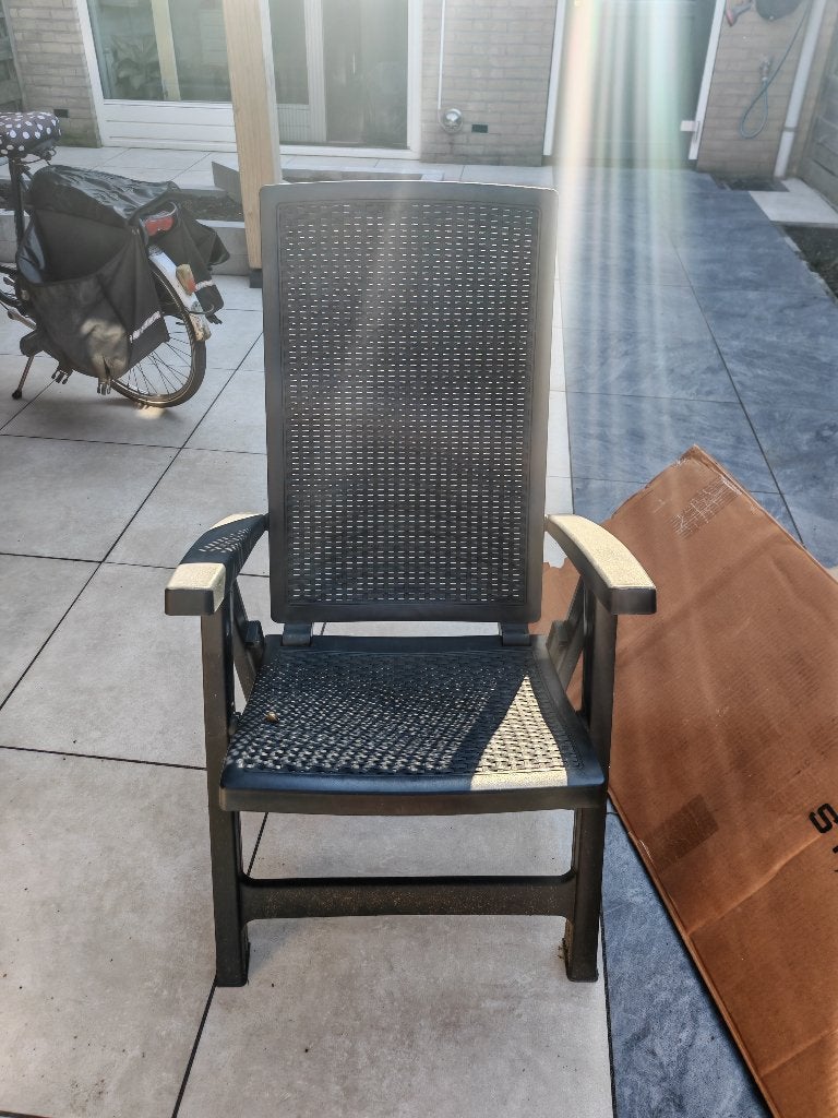 Tuintafel, Ophalen, Gebruikt, Rechthoekig, Kunststof