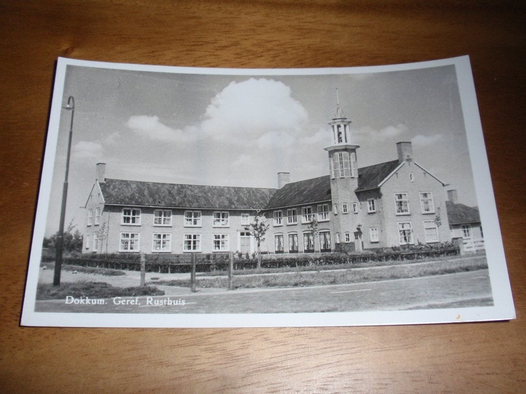 Dokkum Geref Rusthuis, Verzenden, 1940 tot 1960, Gelopen, Friesland
