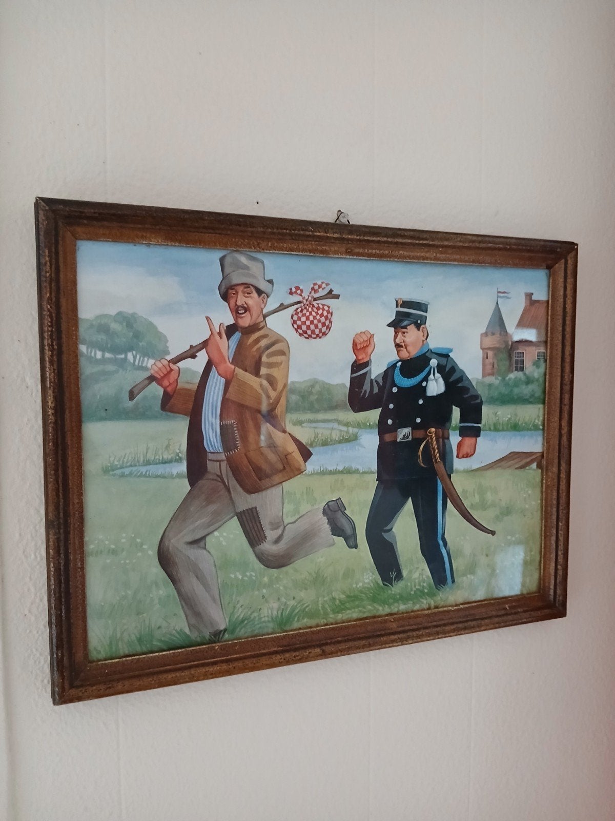 schilderij swiebertje, Antiek en Kunst, Ophalen of Verzenden